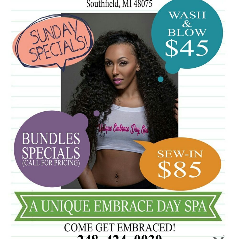 A UNIQUE EMBRACE 16300 North Park Dr, Southfield, Michigan Nail