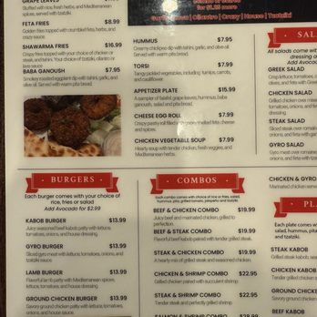 Kabob Grill - Mediterranean Near Me - Las Vegas, Nevada