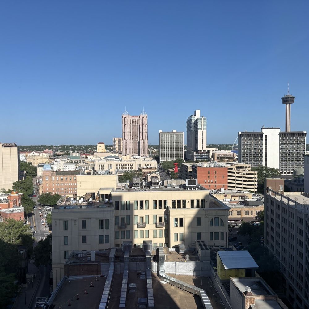 Canopy San Antonio Riverwalk - View from the 14th floor - Hotels Near Me - San Antonio, Texas