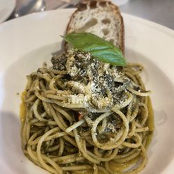 Mrs. Baker's Restaurant and Pastry Shop - Pesto marinara pasta.
