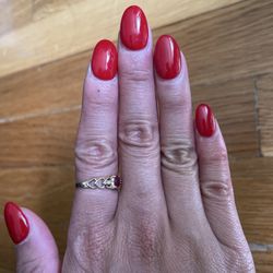 Star Nails - 6 days since I got them. Acrylic, w tips and gel polish