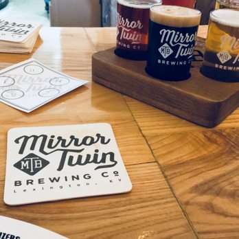 Mirror Twin Brewing - Flight - Breweries Near Me - Lexington, Kentucky Mirror Twin Brewing - Flight - Breweries Near Me - Lexington, Kentucky