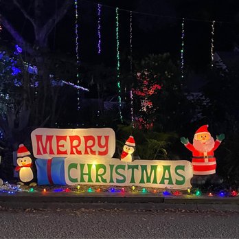 Blackhawk Bluff Christmas Lights Display - Fun blowups - Festivals Near Me - Jacksonville, Florida