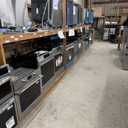 A variety of Ranges & dishwashers
