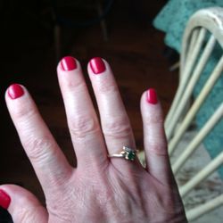 Kat's Klaws - Started off with short damaged nails