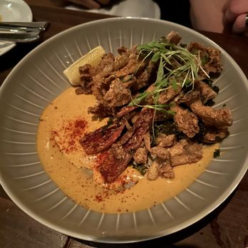 Charlie Was A Sinner - oyster mushroom fried calamari - Cocktail Bars Near Me - Philadelphia, Pennsylvania Charlie Was A Sinner - oyster mushroom fried calamari - Cocktail Bars Near Me - Philadelphia, Pennsylvania