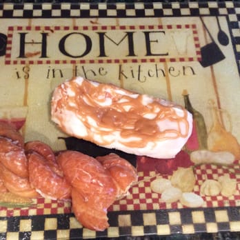 Cake Among Us - Cinnamon Twist and Caramel Glazed Maple Bar. - Desserts Near Me - Rancho Cucamonga, California