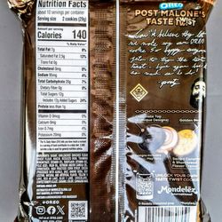 Walmart Supercenter - 10.68 oz pack of Limited Edition Post Malone OREO Cookies