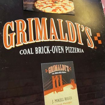 Grimaldi's Pizzeria - Menu - Pizza Near Me - Irving, Texas Grimaldi's Pizzeria - Menu - Pizza Near Me - Irving, Texas