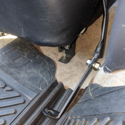 DC Customs - Seatbelt isn't even bolted to the floor