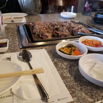Cham Soot Gol - Brisket with all the sides - Barbeque Near Me - Garden Grove, California