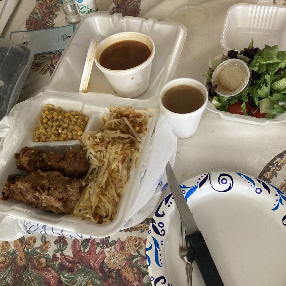 City chicken to go. I think all this was 12 bucks! What a deal! City chicken to go. I think all this was 12 bucks! What a deal!