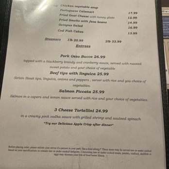 Red Bridge Tavern - Dinner special menu - American Near Me - East Providence, Rhode Island