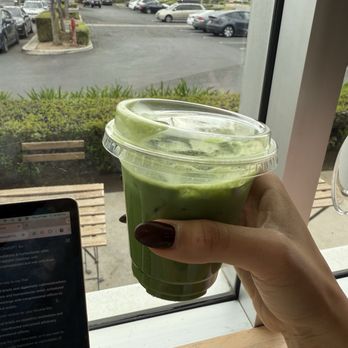 Enchanted Coffee - Lavender Matcha Latte - Coffee & Tea Near Me - Santa Ana, California