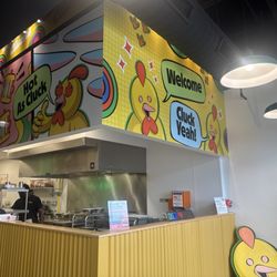 Cluck Clucks - When you walk in this is what you see