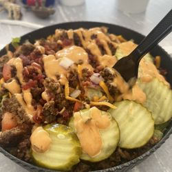 Pinky's - Hamburger bowl