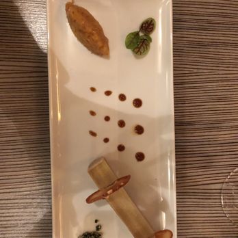 L Atelier Du Parc - Foie gras, chutney mangue/passion - Restaurants Near Me - Paris, 75