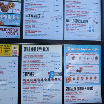 Andy's Frozen Custard - Ice Cream & Frozen Yogurt Near Me - San Antonio, Texas Andy's Frozen Custard - Ice Cream & Frozen Yogurt Near Me - San Antonio, Texas