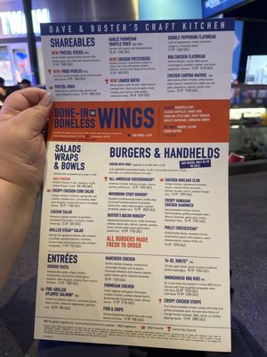 Menu photo 6 Dave & Buster's Manchester Manchester, CT Menu photo 6 Dave & Buster's Manchester Manchester, CT