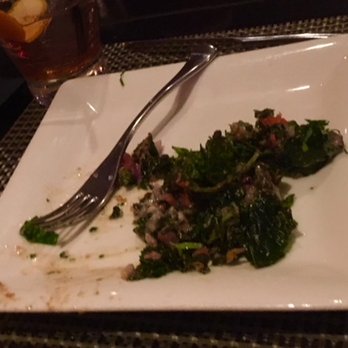 Rasika - This was crispy something -- spinach? We barely let the plate touch the table before digging into it. All veggie options ROCKED. - Indian Near Me - Washington, DC, District of Columbia Rasika - This was crispy something -- spinach? We barely let the plate touch the table before digging into it. All veggie options ROCKED. - Indian Near Me - Washington, DC, District of Columbia
