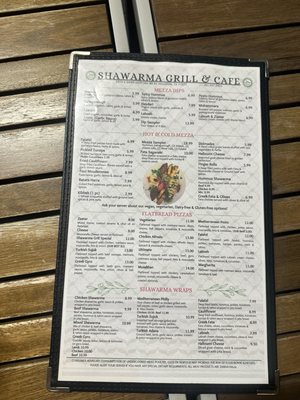 Menu photo 1 Shawarma Grill & Cafe Houston, TX Menu photo 1 Shawarma Grill & Cafe Houston, TX