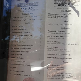 Interurban - HH menu - Bars Near Me - Portland, Oregon Interurban - HH menu - Bars Near Me - Portland, Oregon