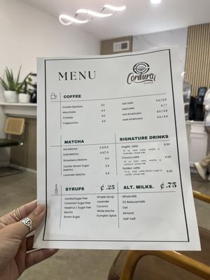 Menu photo 8 Cordura Coffee San Antonio, TX Menu photo 8 Cordura Coffee San Antonio, TX