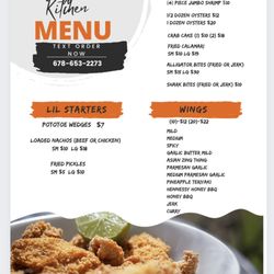 Sumthin Different Kitchen - Only available between 9:00pm-3:00am.