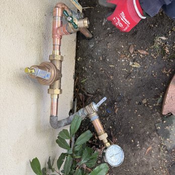 NC Rooter & Plumbing - Water pressure regulator installation along with new pressure relief and hose bib. - Plumbing Near Me NC Rooter & Plumbing - Water pressure regulator installation along with new pressure relief and hose bib. - Plumbing Near Me