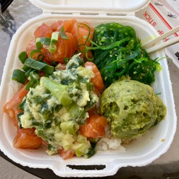 Five Star Poke - Spicy salmon poke - Poke Near Me - Honolulu, Hawaii