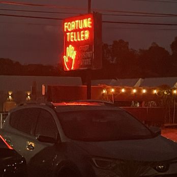 Fortune Teller - Sign - Cocktail Bars Near Me - Austin, Texas