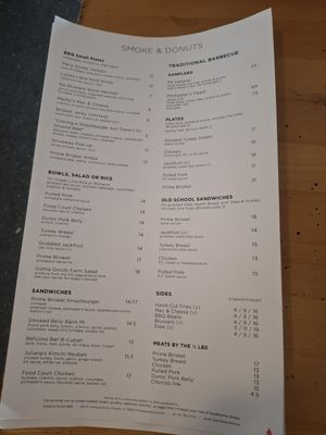 Menu photo 3 Smoke & Donuts Orlando, FL Menu photo 3 Smoke & Donuts Orlando, FL