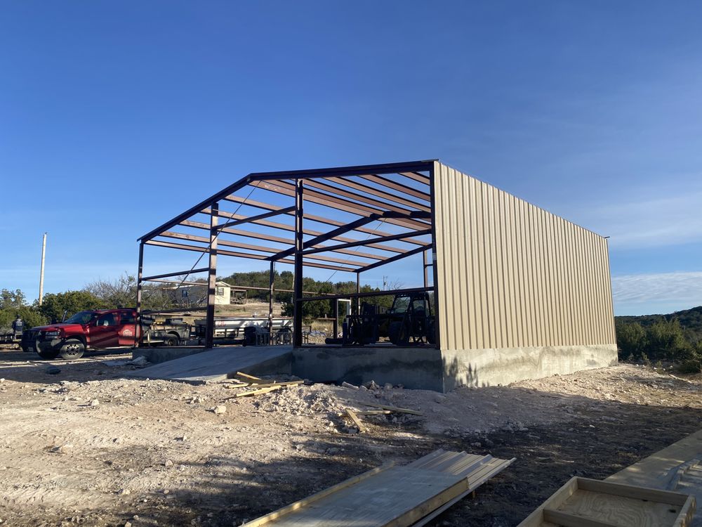 Slide of Savior metal buildings