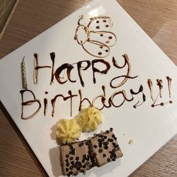 Back Street BBQ & Hotpot - Birthday cake