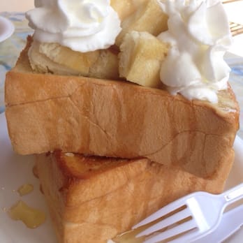 Uncle's Shave Ice - Here's Uncle's Honey Toast with Vanilla Ice cream. - Shaved Ice Near Me - Koloa, Hawaii Uncle's Shave Ice - Here's Uncle's Honey Toast with Vanilla Ice cream. - Shaved Ice Near Me - Koloa, Hawaii