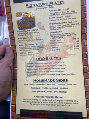 Menu photo 3 The Dixie Pig Rock Hill Rock Hill, SC Menu photo 3 The Dixie Pig Rock Hill Rock Hill, SC