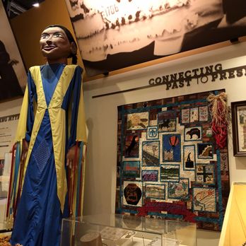 Albuquerque Museum - Giant puppet and a quilt from anniversary of city's founding - Art Museums Near Me - Albuquerque, New Mexico