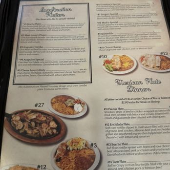 Acapulco Restaurant & Lounge - Menu - Mexican Near Me - Saint Ann, Missouri Acapulco Restaurant & Lounge - Menu - Mexican Near Me - Saint Ann, Missouri