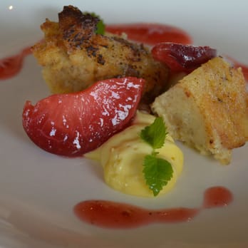 Canoe - summerlicious 2013: Torched Bread Pudding - Canadian (New) Near Me - Toronto, Ontario