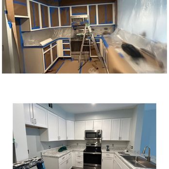 Alvarados Painting - Cabinets painted - Painters Near Me - Springfield, Massachusetts