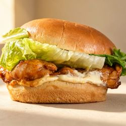 Grilled Sweet & Spicy Chicken Burger