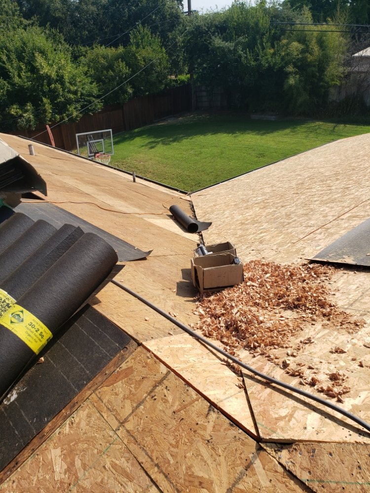 Slide of Brubaker's Roofing