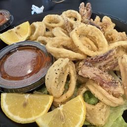 Fried calamari Fried calamari