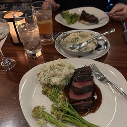 10oz Wagyu Denver Steak with side of buttermilk whipped potatoes 10oz Wagyu Denver Steak with side of buttermilk whipped potatoes