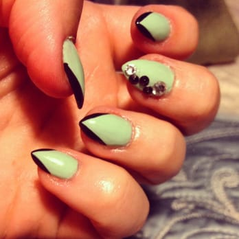 A Classy Nail & Spa - Stiletto nails done by Tina! - Nail Salons Near Me - Corona, California