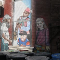 Chico the Artist did this mural of Billy.