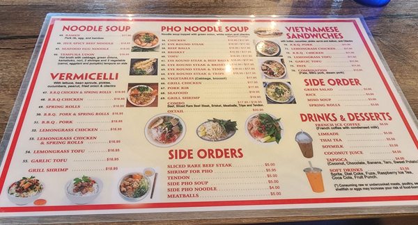 Menu photo 7 Saito & Pho Kaneohe, HI