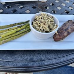 Elk cooked perfectly but lacked flavor