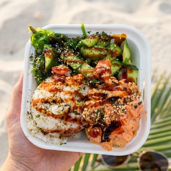 Feisty Fish Poke - great portions - Food Trucks Near Me - Los Angeles, California Feisty Fish Poke - great portions - Food Trucks Near Me - Los Angeles, California