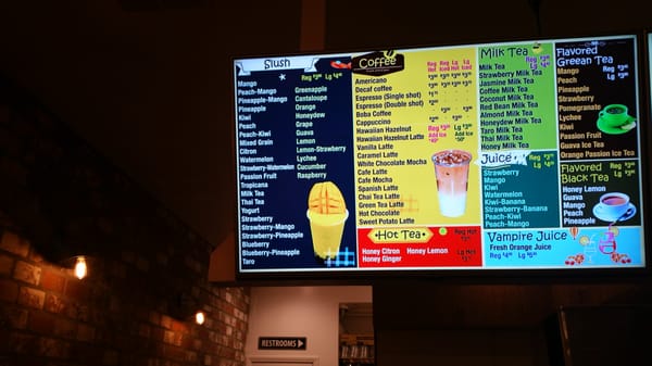Menu photo 8 Mr Boba Los Angeles, CA